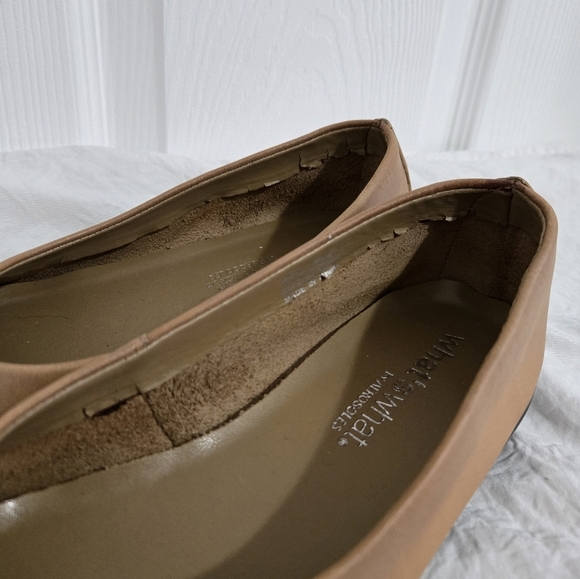 What's What By Aerosoles Loafer Slip-On Shoes Women's Sz 8.5W Leather Boho Flats - Picture 7 of 8
